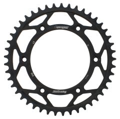 Supersprox Rear Sprocket Steel 45t-520 Blk Husaberg/husq/ktm  Black