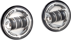 Letric Lighting Co 4.5" Led Passing Lights Chrome