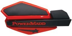 Powermadd Star Series Handguards (red/black)