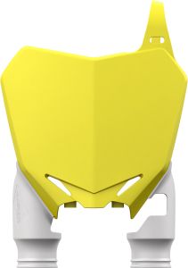 Acerbis Front Number Plate Yellow White