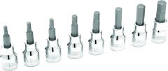 Performance Tool 8 Pc 3/8" Sae Hex Bit Set