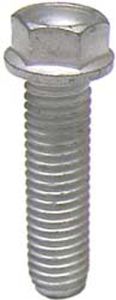 Dacromet Plated 8mm Flange Bolts 6x12mm 10/pk  Acid Concrete