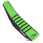 D-cor Seat Cover Black/green Black Ribs Kx450