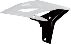 Acerbis Radiator Shrouds White/black