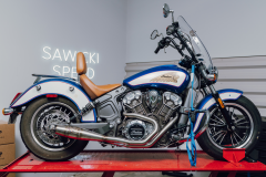 Sawicki Indian Scout Full Length Cannon Brushed Ss