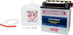 Fire Power Battery W/acid 12n10-3b 12v