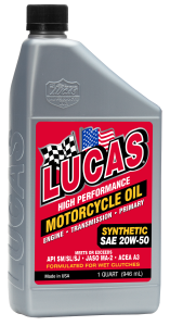 Lucas Synthetic High Performance Oil 20w-50 1qt