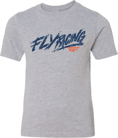 Fly Racing Youth Fly Racing Khaos Tee Grey Yl