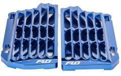 Flo Motorsports High Flow Radiator Braces Blue