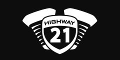 Highway 21 Wall Banner Black 3' X 6'