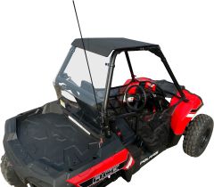 Open Trail Rear Windshield Clr Polaris Ace 150