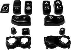 Harddrive Switch Cap Kit Black `16-up Flht/fltr Excelsior-henderson Se Models