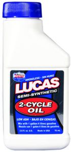 Lucas Semi-synthetic 2-cycle Oil 2.6oz