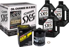 Maxima Sxs Quick Change Kit 10w-50 With Black Oil Filter