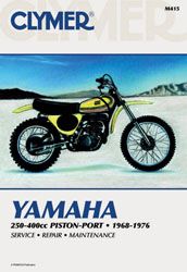 Clymer Repair Manual Yamaha 250-400