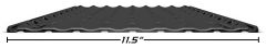 Caliber Lowpro Glides Wide 11.5" Wide 1 Piece Replacement