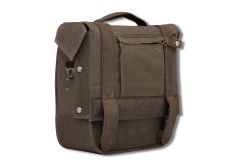 Burly Brand Single Saddlebag Dark Oak