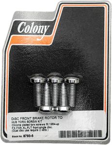 Colony Machine Brake Rotor Hardware Front Torx Screw Kit