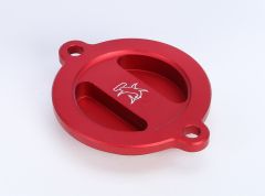 Hammerhead Oil Filter Cover Ktm450/500 Red  Red