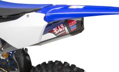 Yoshimura Rs-12 Hdr/canister/end Cap Exhaust System Ss-al-cf  Acid Concrete