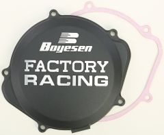 Boyesen Factory Racing Clutch Cover Black