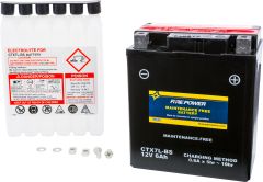 Fire Power Maintenance Free Battery With Acid