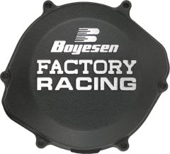 Boyesen Factory Racing Clutch Cover Black