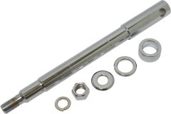 Harddrive Chrome Front Axle Kit Xl 88-99 Fxd 91-99  Fxr 87-94