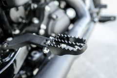 Burly Brand Mx Style Mini Footpegs Black