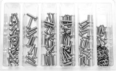 Bolt Carburetor Float Bowl Screws Assortment 210 Piece Kit  Acid Concrete