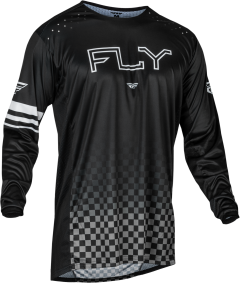 Fly Racing Rayce Bicycle Jersey Black Lg