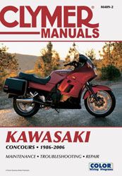 Clymer Repair Manual Kawasaki Concours