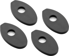 Rizoma Turn Signal Mounting Kit 4 Pcs Black