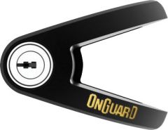 Onguard Boxer 8051 Disk Lock Black With Reminder And Pouch