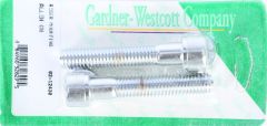 Gardnerwestcott Riser Bolts Chrome Allen Head 1/2-13 X 2 3/4 Coarse Thread