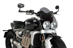 Puig Windscreen Naked New Gen Touring Dark Smoke Triumph