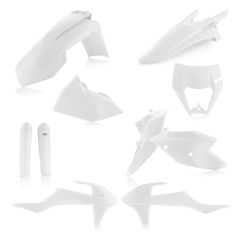 Acerbis Full Plastic Kit White