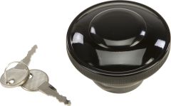 Harddrive Gas Gas Cap Screw-in W/lock&cover Non-vented Black