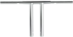 Wild 1 Chubby Flatline Bar 12" Chrome