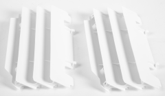 Polisport Radiator Louvers White Kawasaki