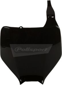 Polisport Number Plate Black