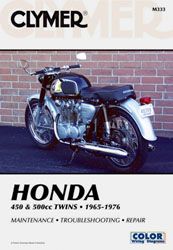 Clymer Repair Manual Honda Cb450/500t