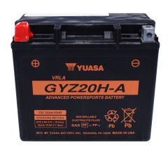 Yuasa Battery Gyz20h-a Sealed Factory Activated