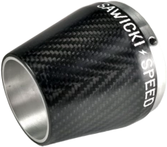 Sawicki Repl End Cap True Carbon Fiber