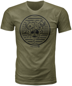 Highway 21 Gasoline Tee Military Green Md