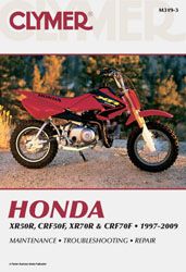 Clymer Repair Manual Honda Xr50r/xr70r