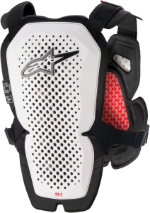 Alpinestars A-1 Chest Protector White/black/red Md/lg