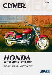 Clymer Repair Manual Honda Vt1100c2