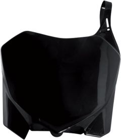 Acerbis Front Number Plate Black