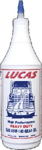 Lucas Heavy Duty Gear Oil 85w-140 Qt